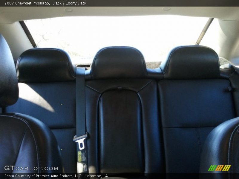 Black / Ebony Black 2007 Chevrolet Impala SS