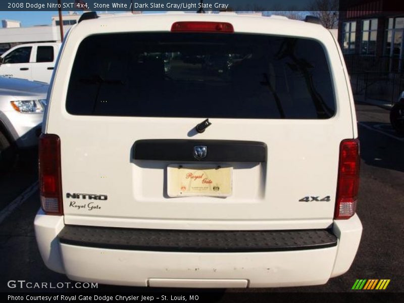 Stone White / Dark Slate Gray/Light Slate Gray 2008 Dodge Nitro SXT 4x4