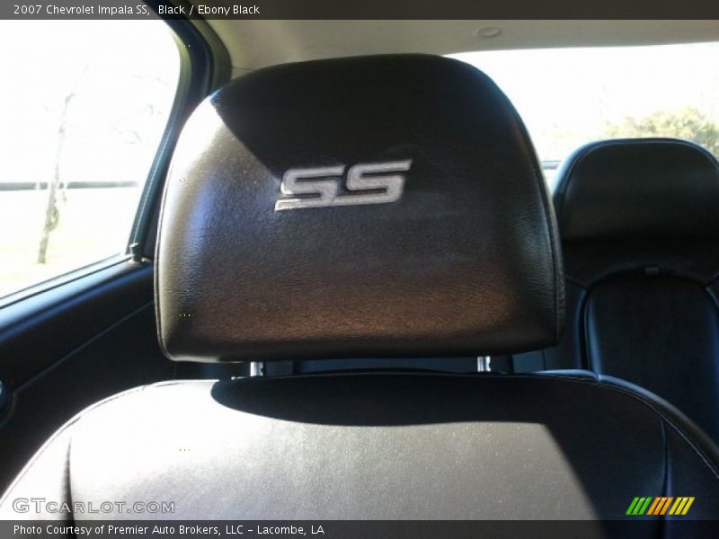 Black / Ebony Black 2007 Chevrolet Impala SS