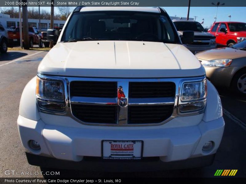 Stone White / Dark Slate Gray/Light Slate Gray 2008 Dodge Nitro SXT 4x4
