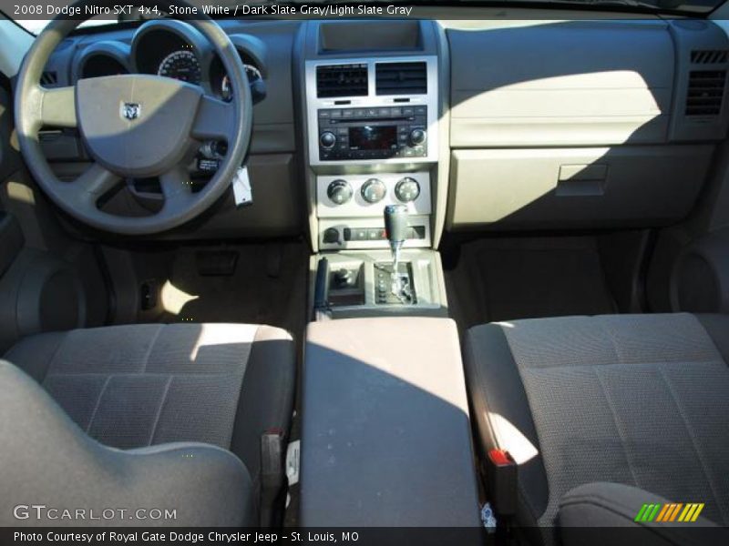 Stone White / Dark Slate Gray/Light Slate Gray 2008 Dodge Nitro SXT 4x4