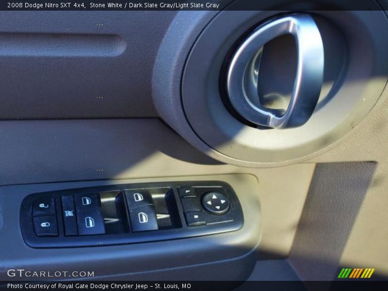 Stone White / Dark Slate Gray/Light Slate Gray 2008 Dodge Nitro SXT 4x4