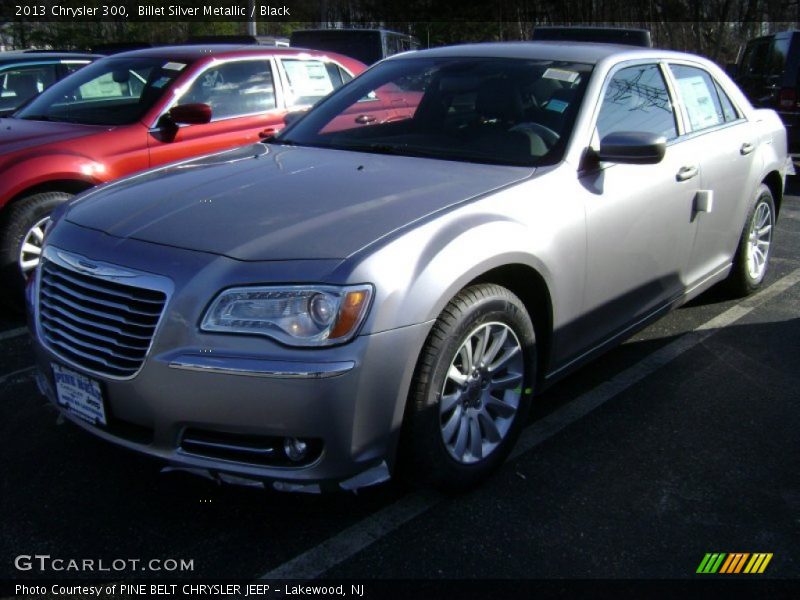 Billet Silver Metallic / Black 2013 Chrysler 300