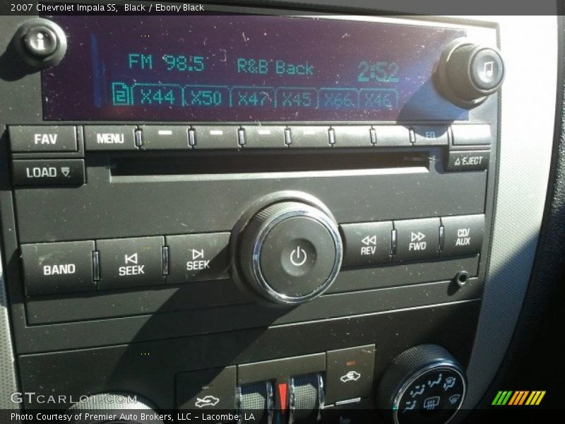 Black / Ebony Black 2007 Chevrolet Impala SS