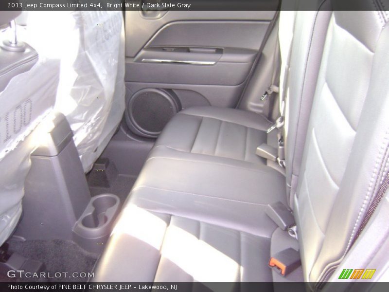 Bright White / Dark Slate Gray 2013 Jeep Compass Limited 4x4