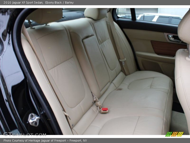 Ebony Black / Barley 2010 Jaguar XF Sport Sedan