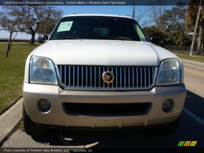 Oxford White / Medium Dark Parchment 2004 Mercury Mountaineer Convenience