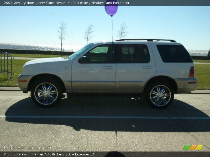 Oxford White / Medium Dark Parchment 2004 Mercury Mountaineer Convenience