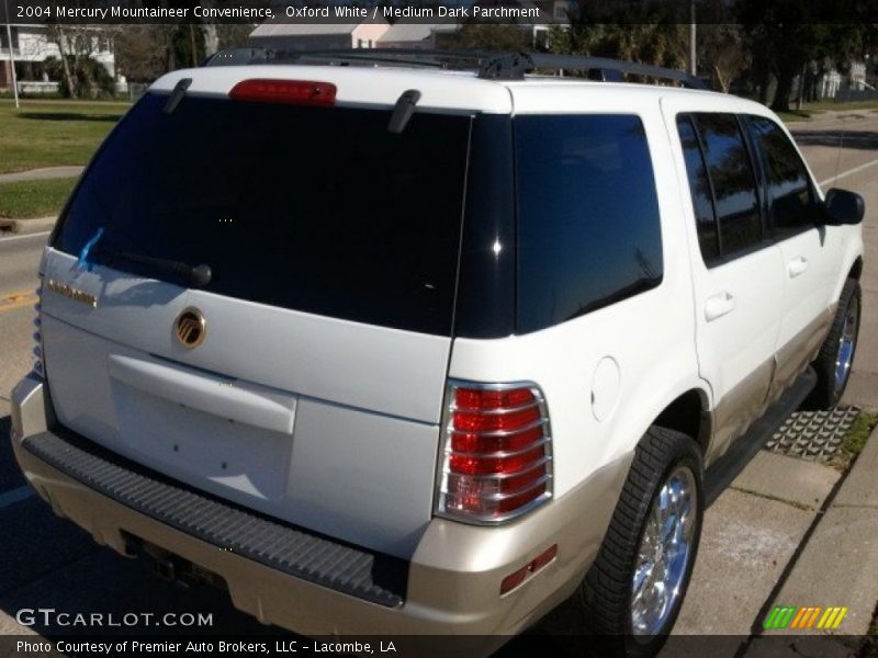 Oxford White / Medium Dark Parchment 2004 Mercury Mountaineer Convenience