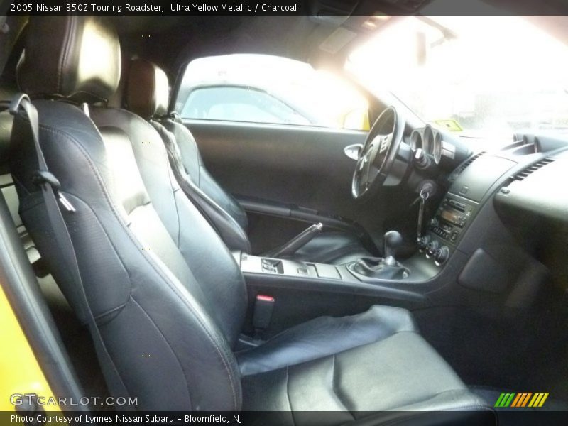 Ultra Yellow Metallic / Charcoal 2005 Nissan 350Z Touring Roadster