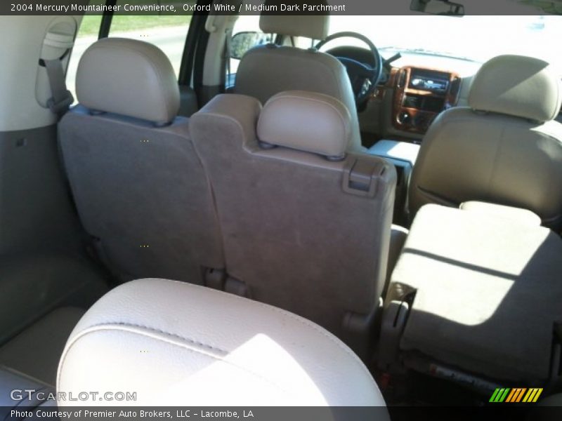 Oxford White / Medium Dark Parchment 2004 Mercury Mountaineer Convenience