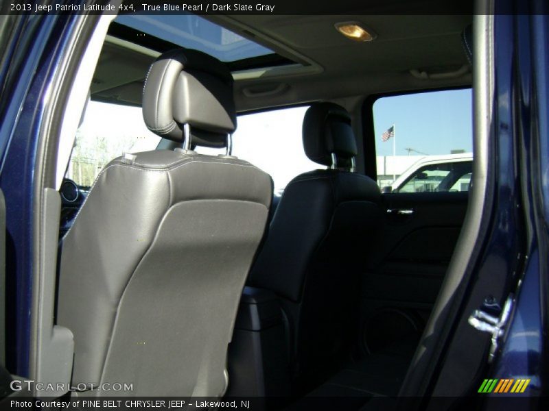 True Blue Pearl / Dark Slate Gray 2013 Jeep Patriot Latitude 4x4