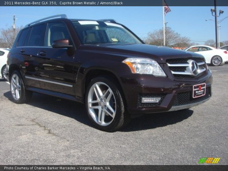 Cuprite Brown Metallic / Almond/Black 2011 Mercedes-Benz GLK 350