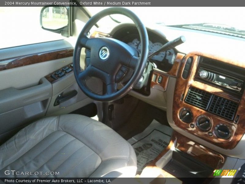 Oxford White / Medium Dark Parchment 2004 Mercury Mountaineer Convenience