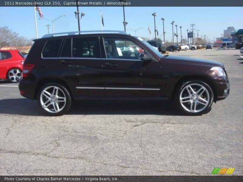 Cuprite Brown Metallic / Almond/Black 2011 Mercedes-Benz GLK 350