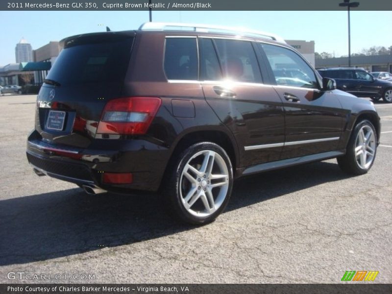 Cuprite Brown Metallic / Almond/Black 2011 Mercedes-Benz GLK 350