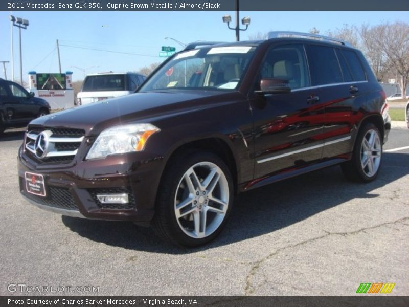 Cuprite Brown Metallic / Almond/Black 2011 Mercedes-Benz GLK 350