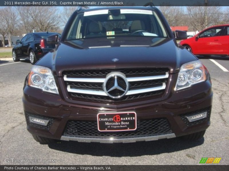 Cuprite Brown Metallic / Almond/Black 2011 Mercedes-Benz GLK 350