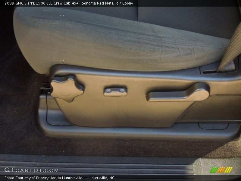 Sonoma Red Metallic / Ebony 2009 GMC Sierra 1500 SLE Crew Cab 4x4