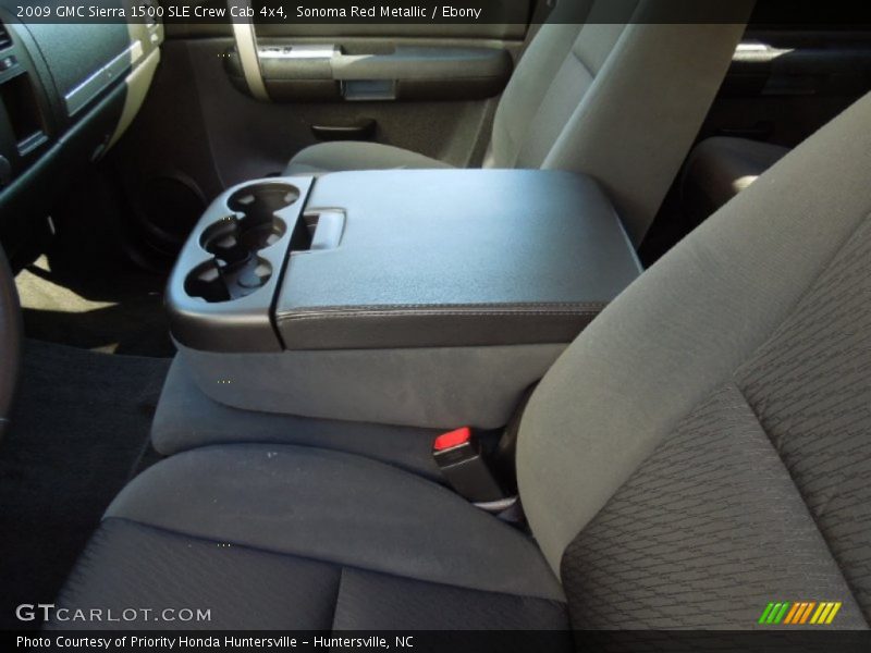 Sonoma Red Metallic / Ebony 2009 GMC Sierra 1500 SLE Crew Cab 4x4
