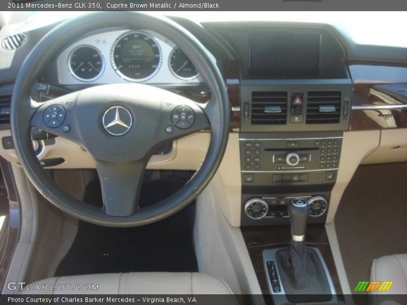Cuprite Brown Metallic / Almond/Black 2011 Mercedes-Benz GLK 350