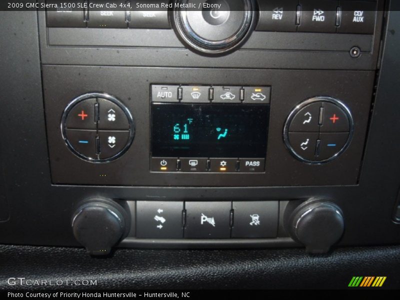 Sonoma Red Metallic / Ebony 2009 GMC Sierra 1500 SLE Crew Cab 4x4