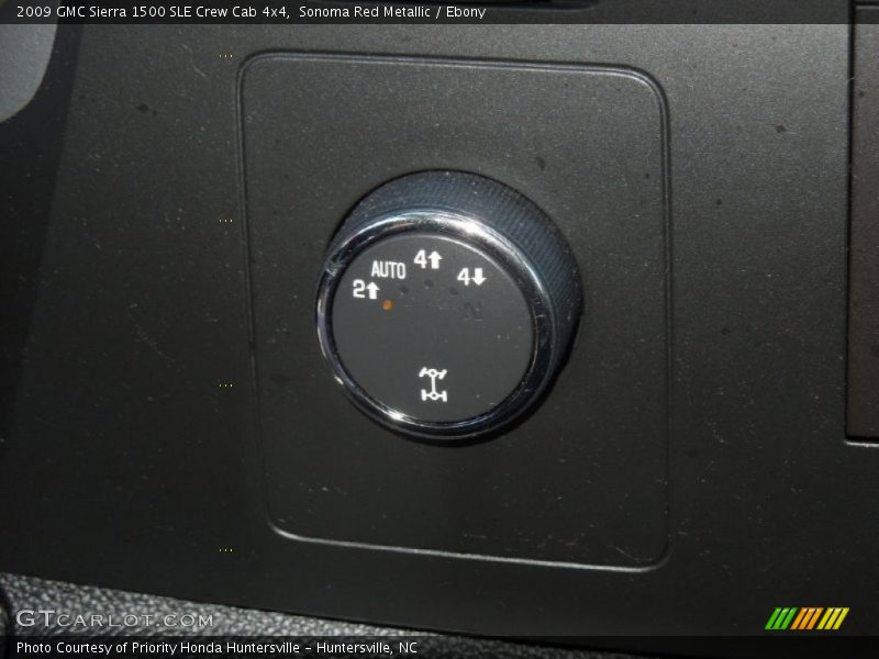 Sonoma Red Metallic / Ebony 2009 GMC Sierra 1500 SLE Crew Cab 4x4