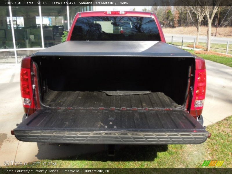 Sonoma Red Metallic / Ebony 2009 GMC Sierra 1500 SLE Crew Cab 4x4