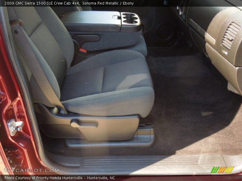 Sonoma Red Metallic / Ebony 2009 GMC Sierra 1500 SLE Crew Cab 4x4