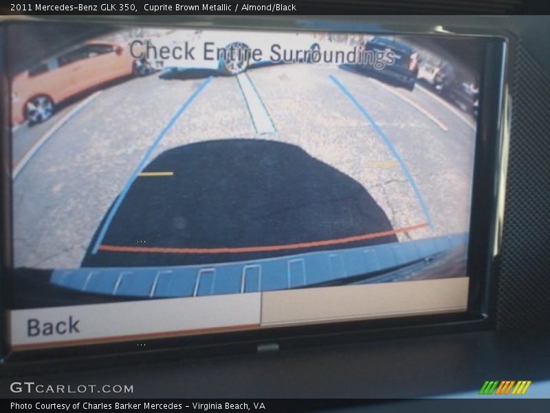 Cuprite Brown Metallic / Almond/Black 2011 Mercedes-Benz GLK 350
