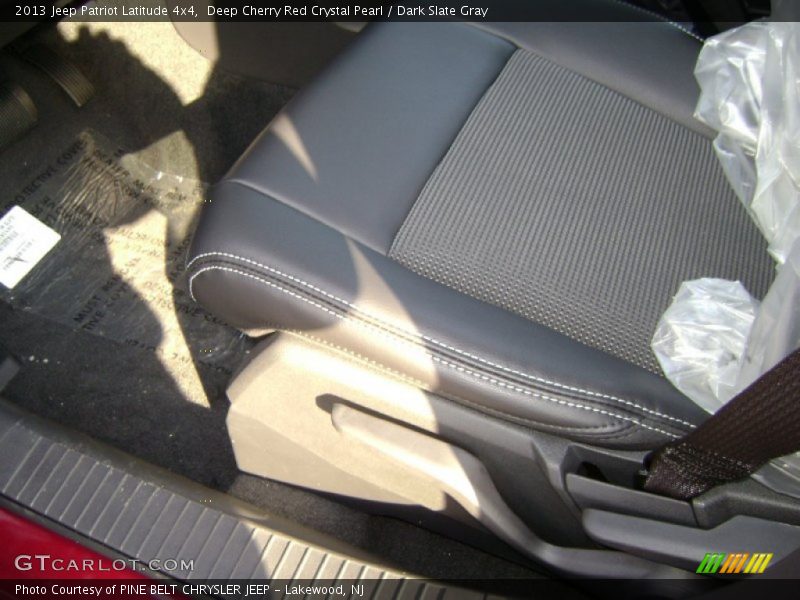Deep Cherry Red Crystal Pearl / Dark Slate Gray 2013 Jeep Patriot Latitude 4x4