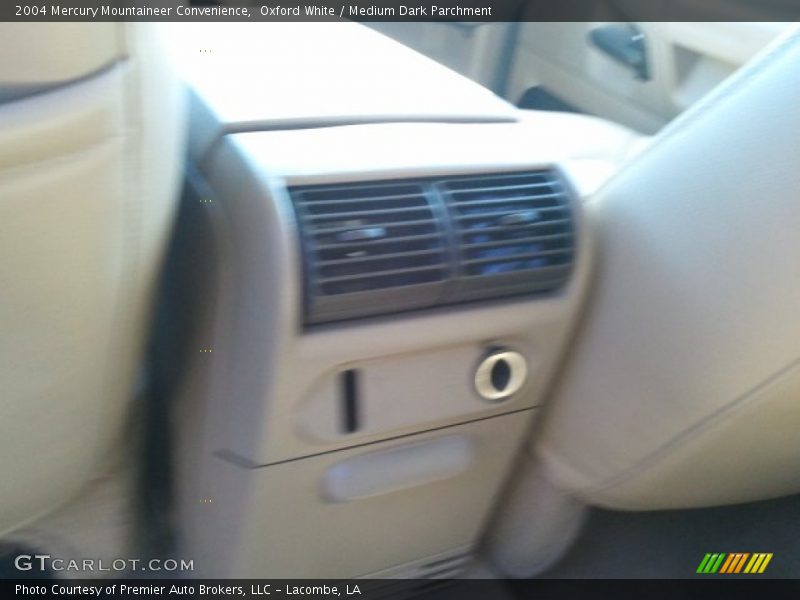 Oxford White / Medium Dark Parchment 2004 Mercury Mountaineer Convenience