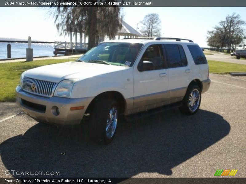 Oxford White / Medium Dark Parchment 2004 Mercury Mountaineer Convenience