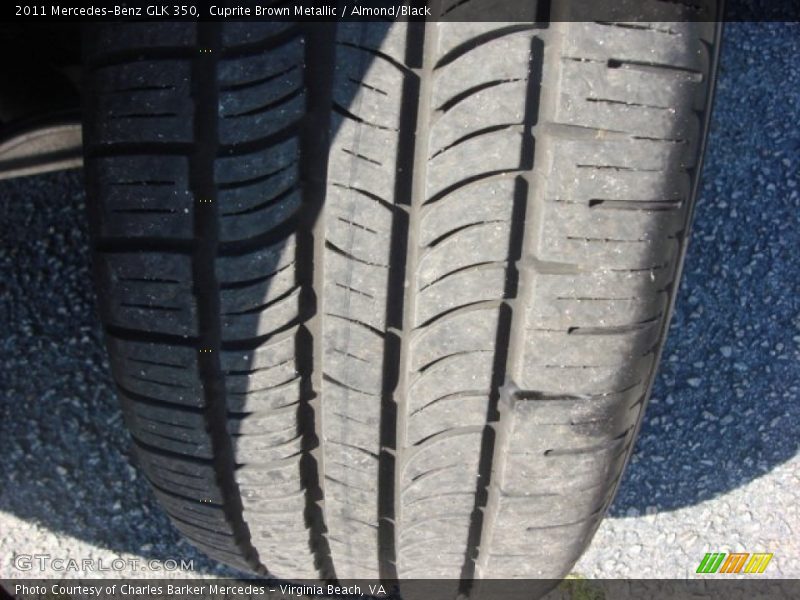 Cuprite Brown Metallic / Almond/Black 2011 Mercedes-Benz GLK 350