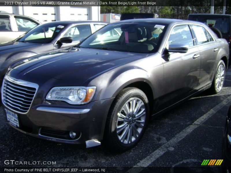 Granite Crystal Metallic / Dark Frost Beige/Light Frost Beige 2013 Chrysler 300 S V8 AWD