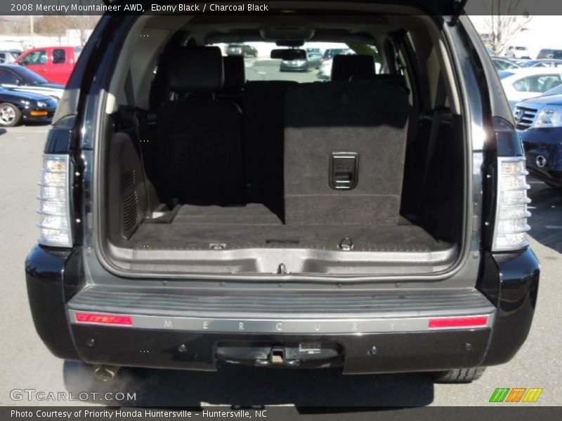 Ebony Black / Charcoal Black 2008 Mercury Mountaineer AWD