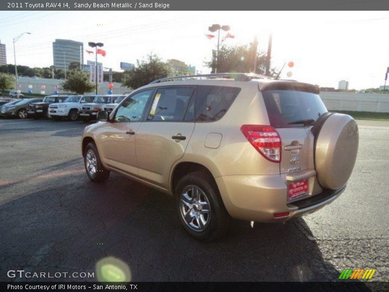 Sandy Beach Metallic / Sand Beige 2011 Toyota RAV4 I4
