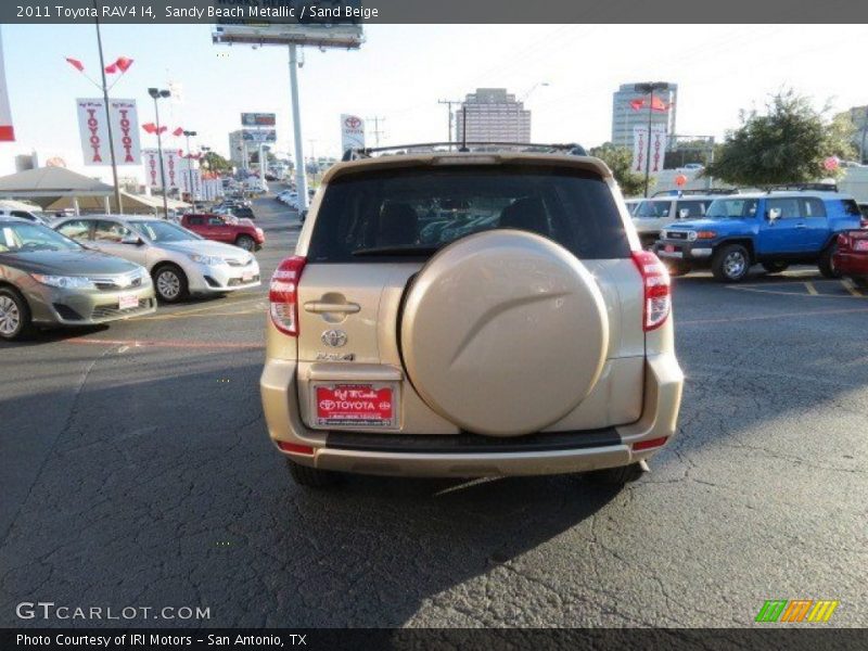 Sandy Beach Metallic / Sand Beige 2011 Toyota RAV4 I4