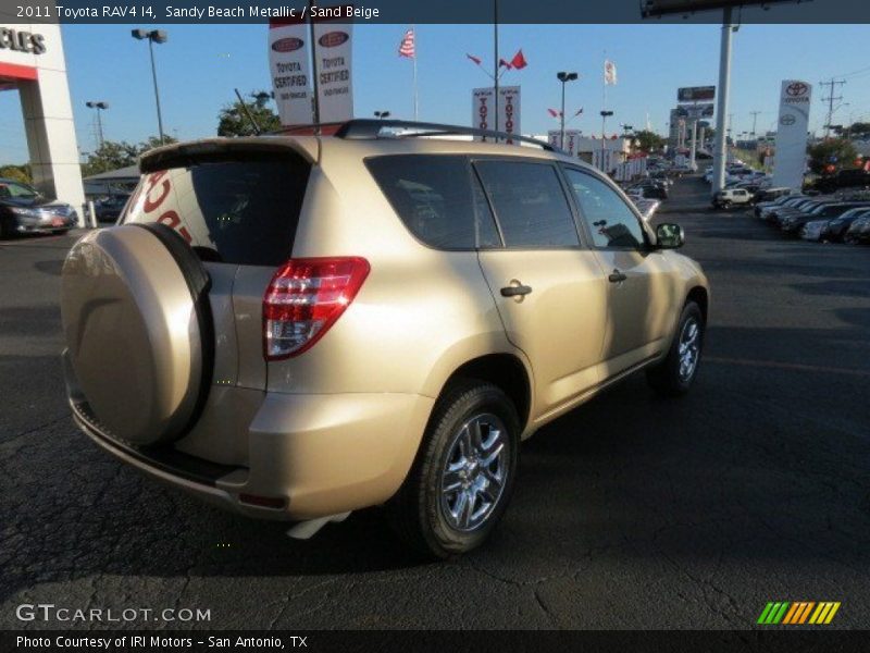 Sandy Beach Metallic / Sand Beige 2011 Toyota RAV4 I4