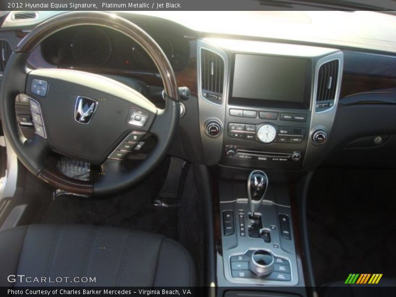 Platinum Metallic / Jet Black 2012 Hyundai Equus Signature