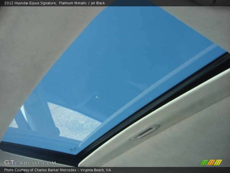 Platinum Metallic / Jet Black 2012 Hyundai Equus Signature