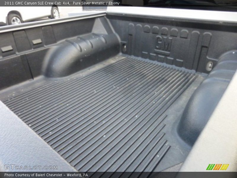 Pure Silver Metallic / Ebony 2011 GMC Canyon SLE Crew Cab 4x4