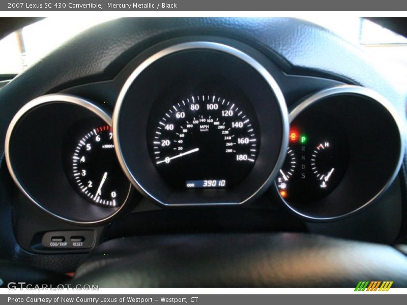  2007 SC 430 Convertible 430 Convertible Gauges