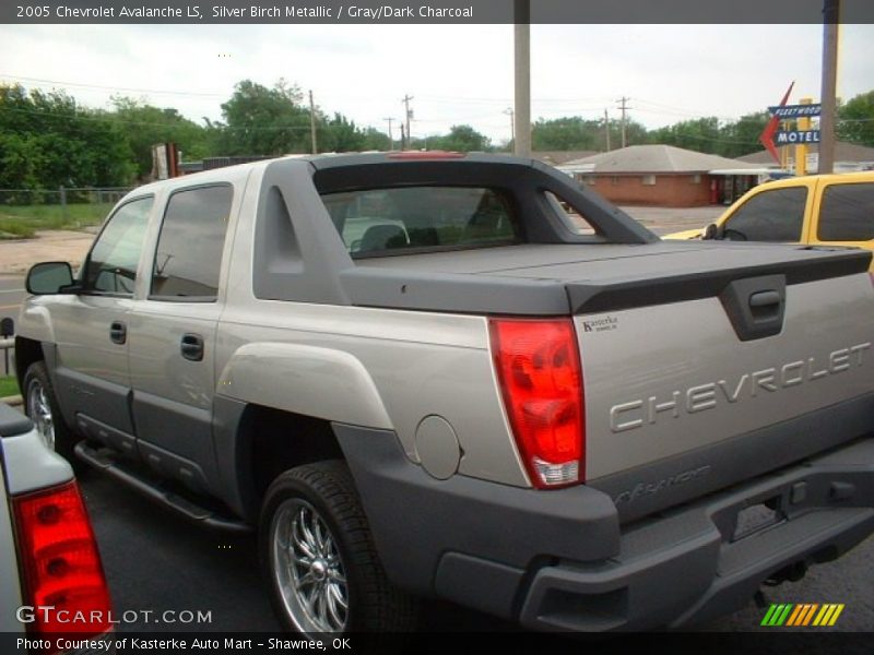 Silver Birch Metallic / Gray/Dark Charcoal 2005 Chevrolet Avalanche LS