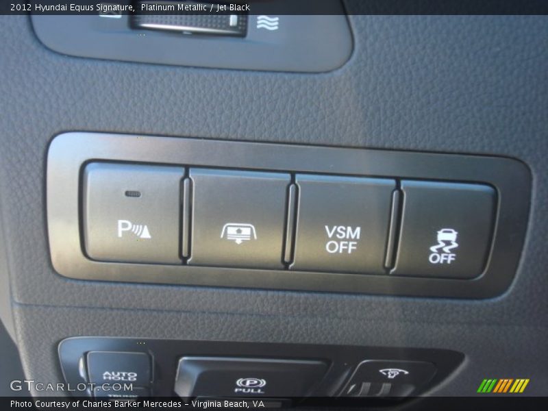 Controls of 2012 Equus Signature