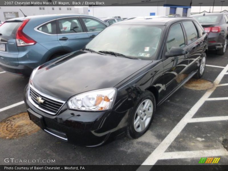 Black / Ebony Black 2007 Chevrolet Malibu Maxx LT Wagon