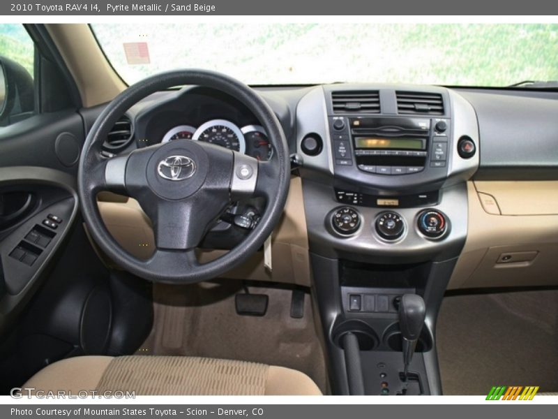 Dashboard of 2010 RAV4 I4