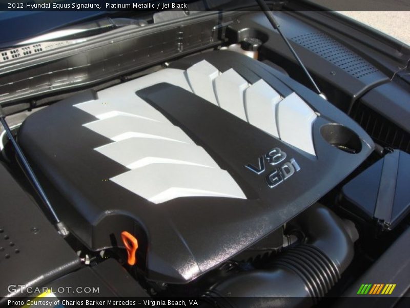  2012 Equus Signature Engine - 5.0 Liter GDI DOHC 32-Valve D-CVVT V8