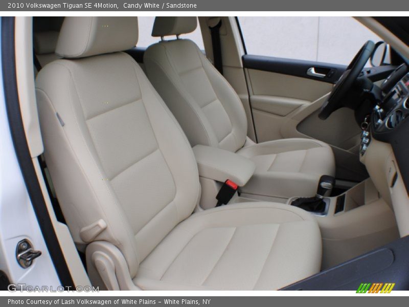 Candy White / Sandstone 2010 Volkswagen Tiguan SE 4Motion