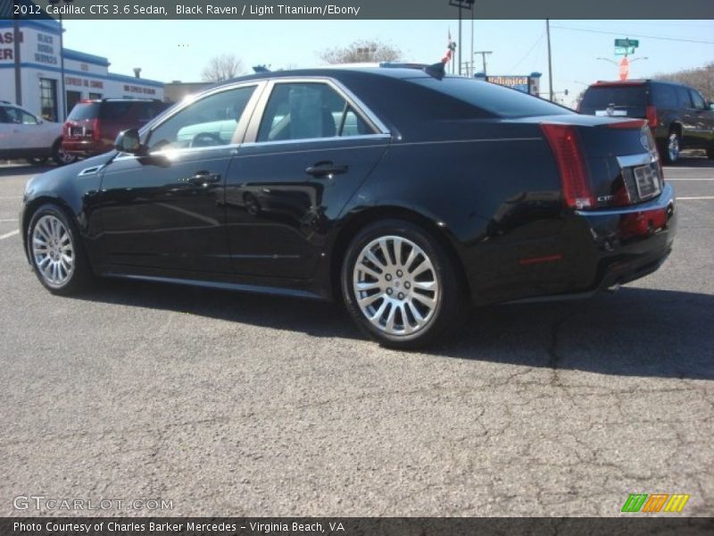 Black Raven / Light Titanium/Ebony 2012 Cadillac CTS 3.6 Sedan